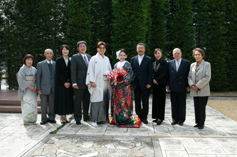 【撮影日】を【結婚記念日】に…♪家族＆ご友人みんなでお祝いする撮影当日の一日を