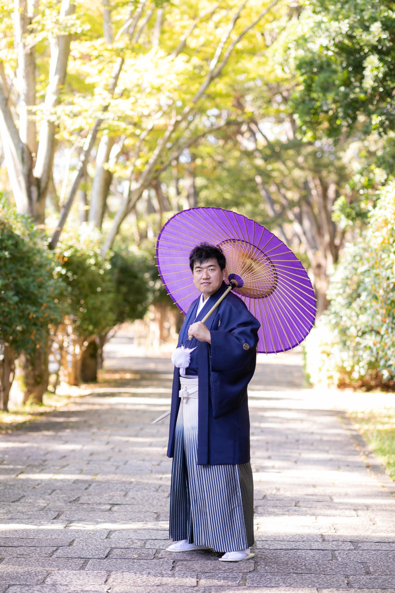 新郎様ソロショット