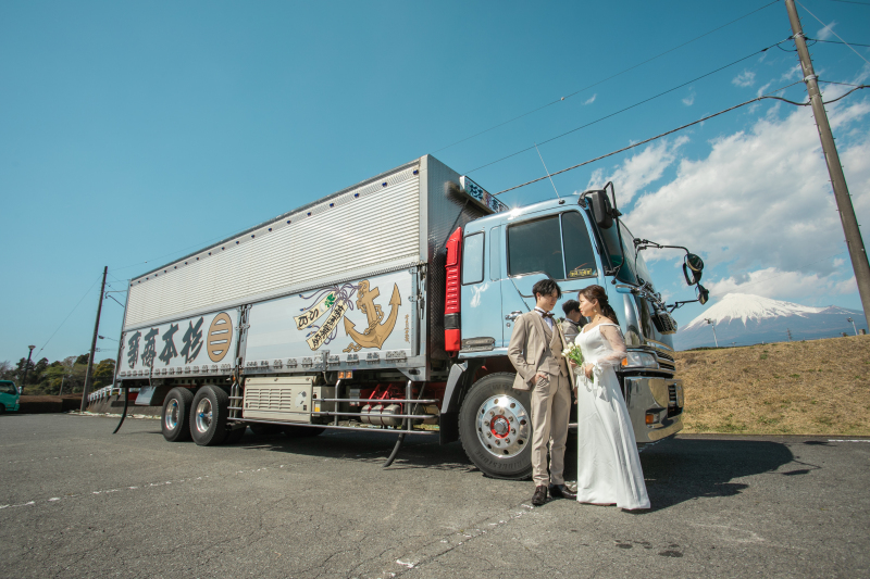 ＼陽光チャペル→ドラック×富士山／ふり幅の大きい撮影で楽しむ１日♪