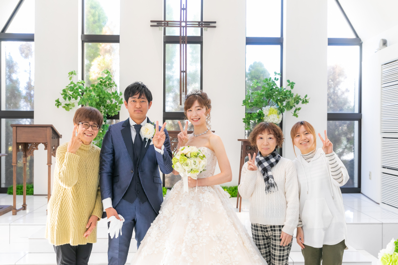 FINISHはご家族と共に…撮影時間も思い出に