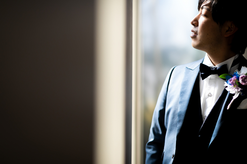 冬の太陽光が、コントラストを生み大人っぽい1枚に