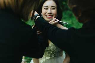 ヘアメイクアテンド同行