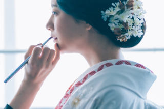 新婦様ヘアメイクリハーサル