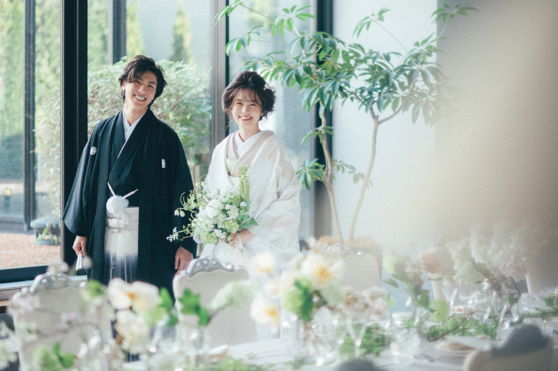 *+衣裳レンタルのみのプラン新登場+*【こだわり衣裳各1点ずつ(新郎1点・新婦1点)で12万円】衣裳こだわり派のおしゃれ花嫁へ…