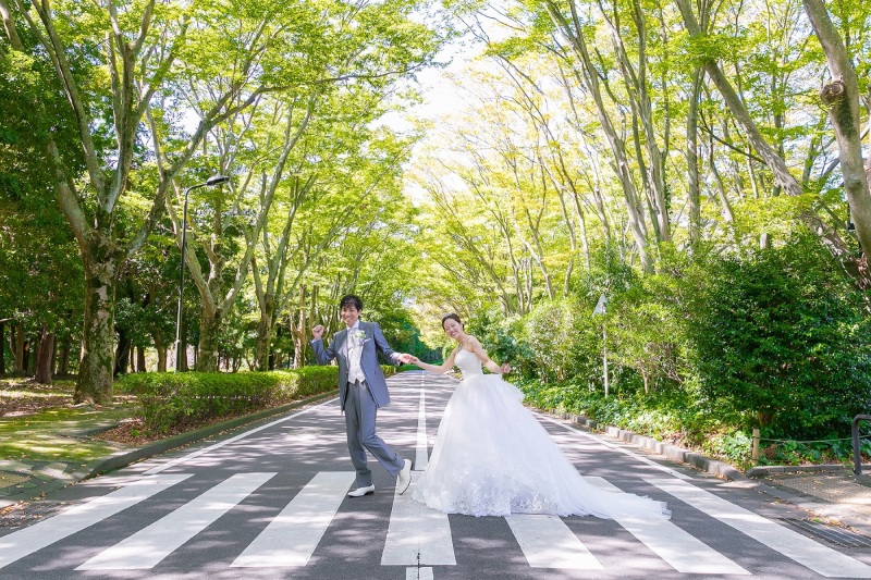 《県立美術館ロケーション撮影プラン・洋装1点》ナチュラルな雰囲気をお好みの方は必見♪お渡しデータは全てデジタル加工済!
