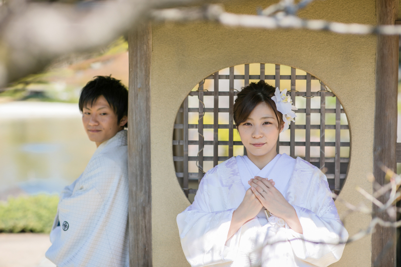 《和装1点・ロケーション撮影プラン》打掛&紋付袴&ヘアメイク&出張撮影費&データ30カット すべて含まれた安心設定