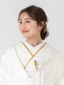 重ね衿 山吹 