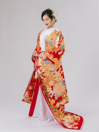 桃山花灯り(赤) 