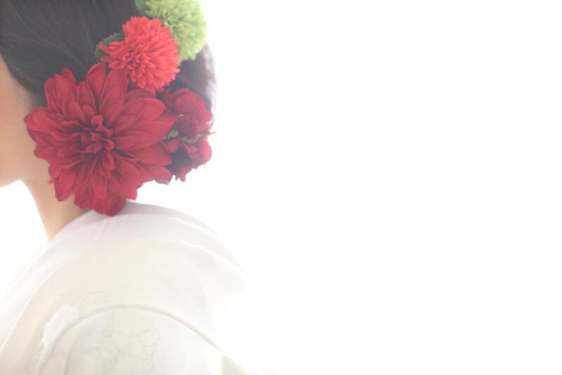 和装ﾍｯﾄﾞﾊﾟｰﾂ(赤) 