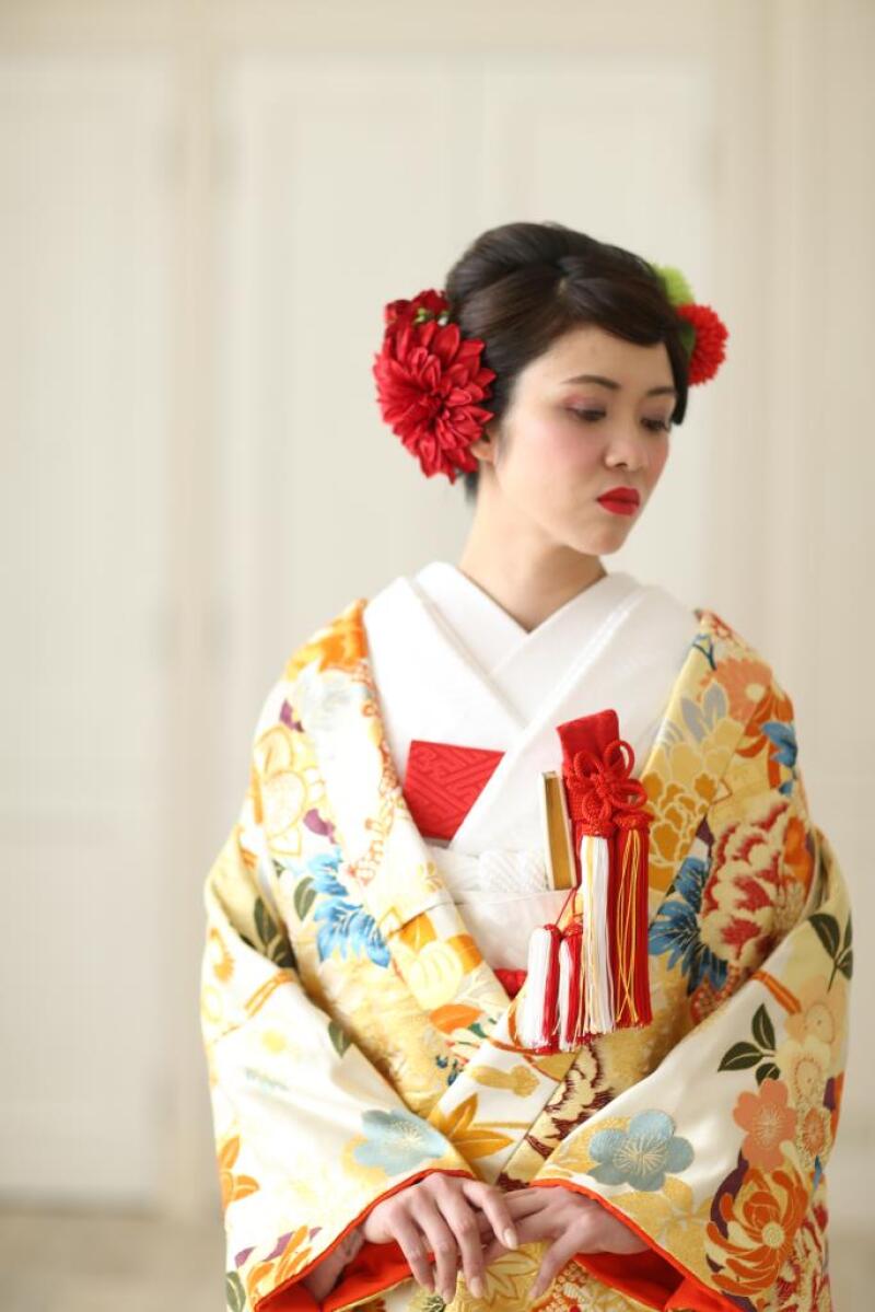 和装ﾍｯﾄﾞﾊﾟｰﾂ(赤) 