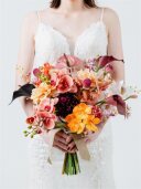 ｸﾗｯﾁﾌﾞｰｹ(ﾋﾟﾝｸ×ｵﾚﾝｼﾞ) 