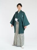 グリーン　紋服