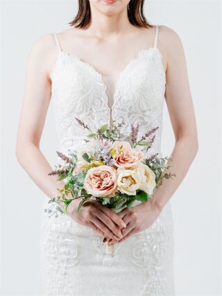 ﾌﾞｰｹ(ﾋﾟﾝｸ×ﾊﾟｰﾌﾟﾙ) 