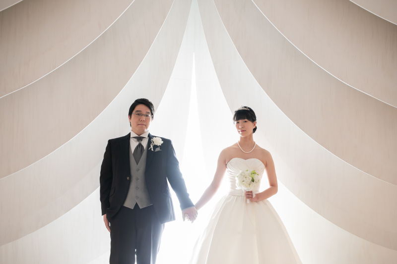 おふたりでのチャペルフォト６