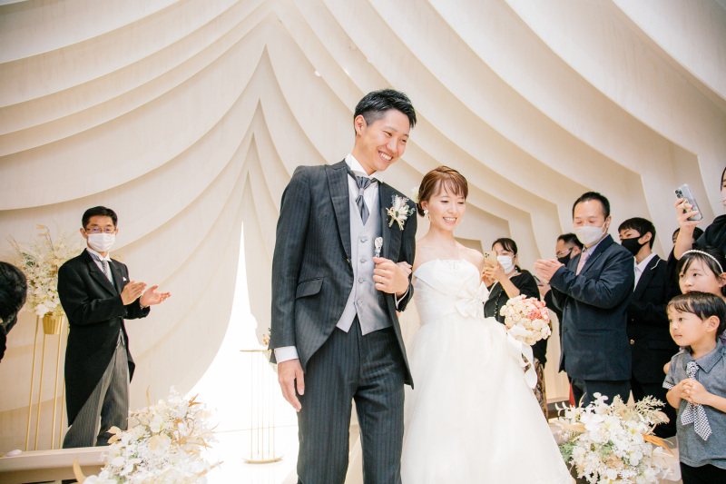 チャペルで挙式フォト8