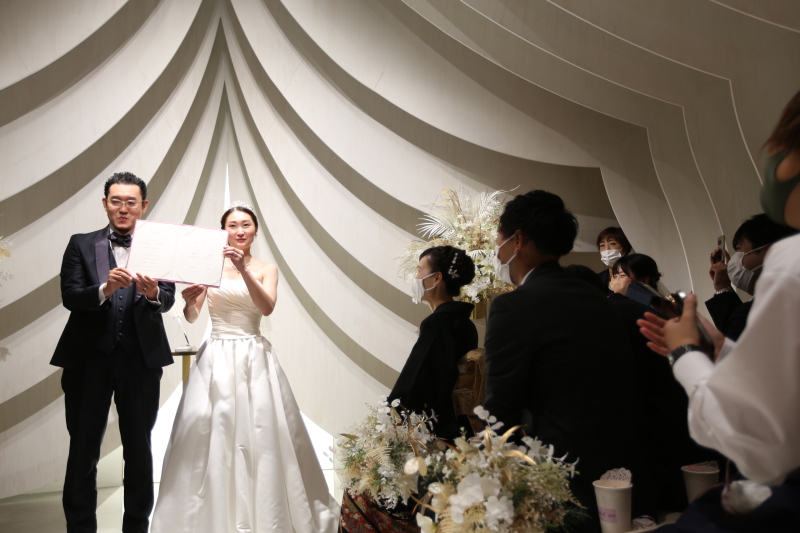 チャペルでスタイリッシュに５