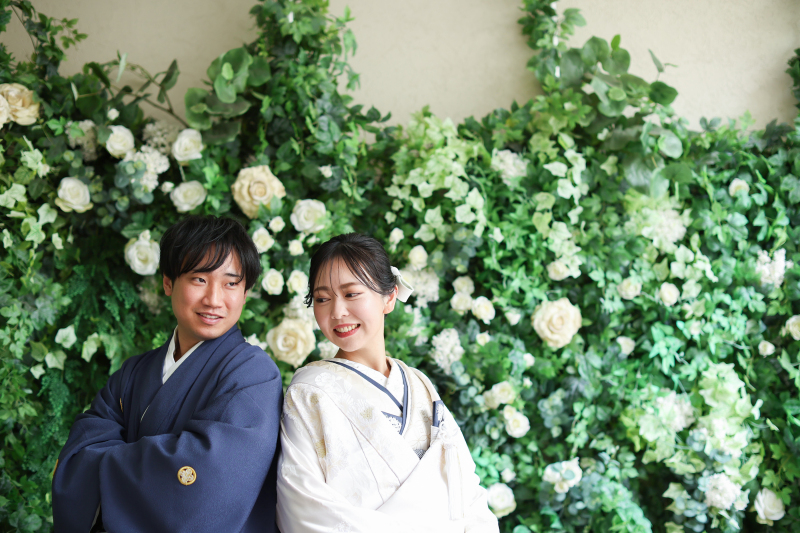 フラワーウォール撮影♫