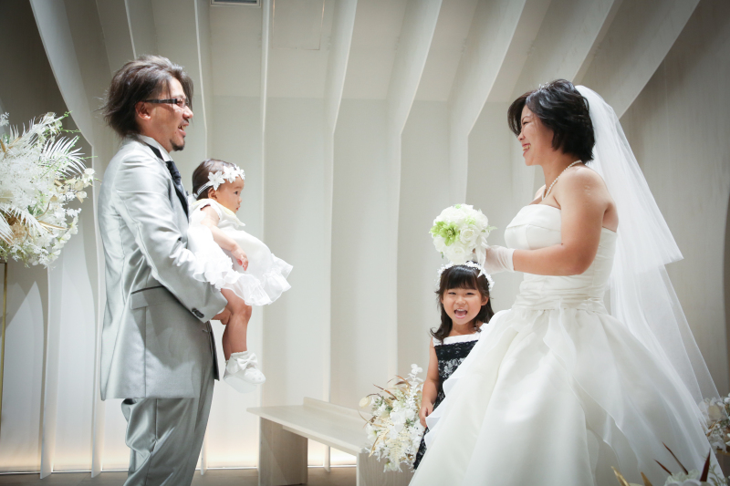 ご家族でのチャペルフォト３