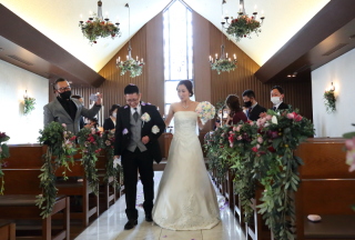 ホテルチャペルウエディングレポート
