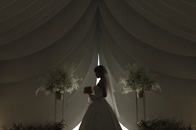 家族と一緒にウエディングフォト１