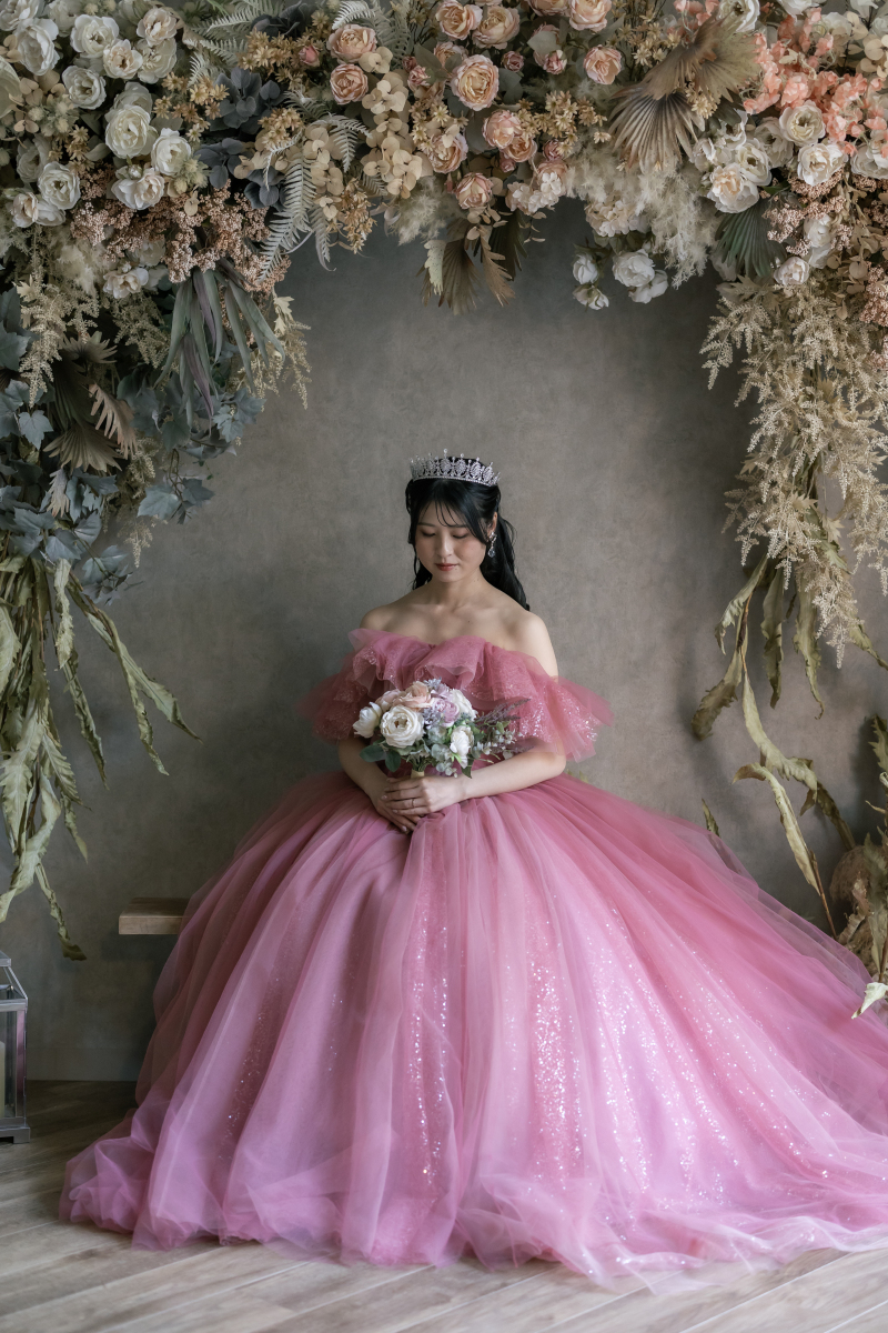 まるでお姫様のように