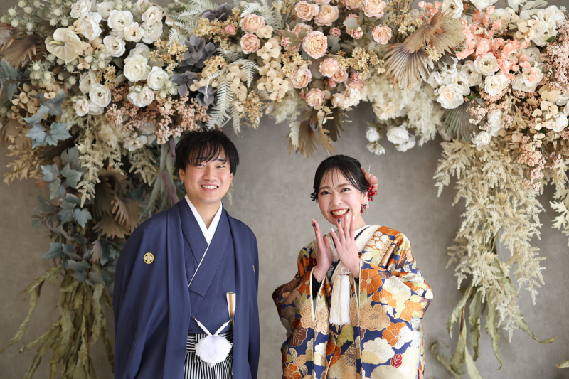 色打掛にチェンジ♫