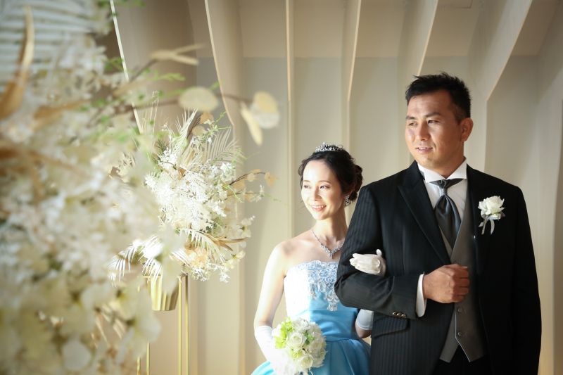 カラードレスと和装フォト