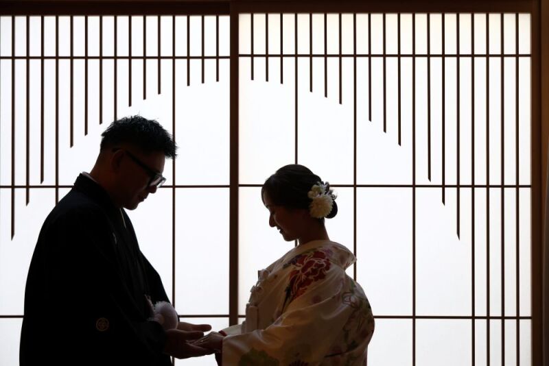 和装スタジオでの1枚