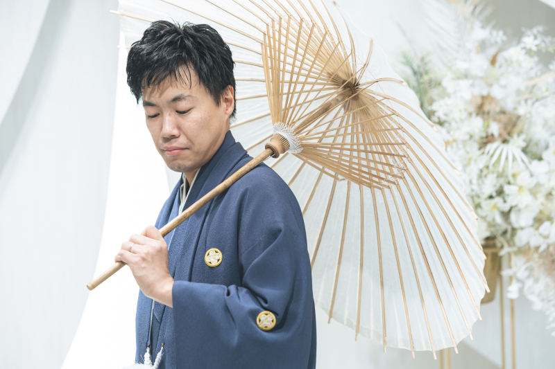 新郎様ソロカット