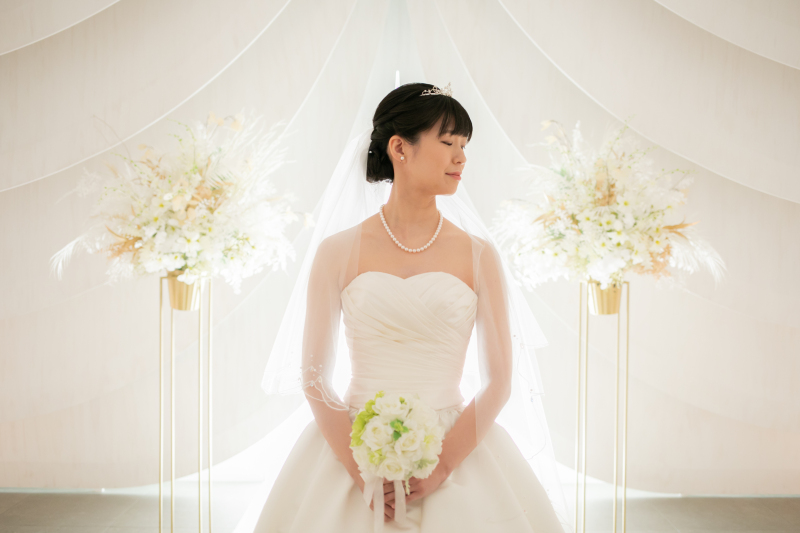 おふたりでのチャペルフォト１