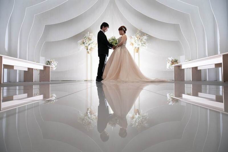 勿論チャペルでも