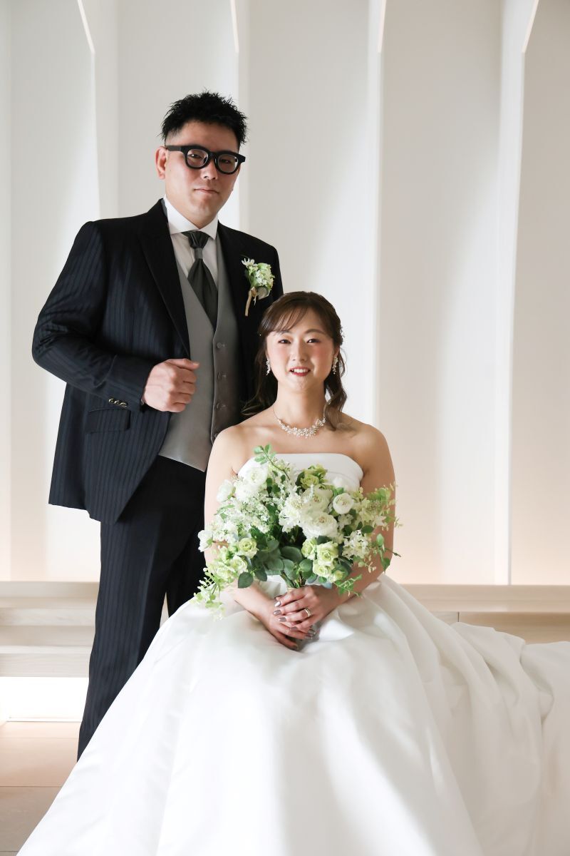 新郎様をカッコよく