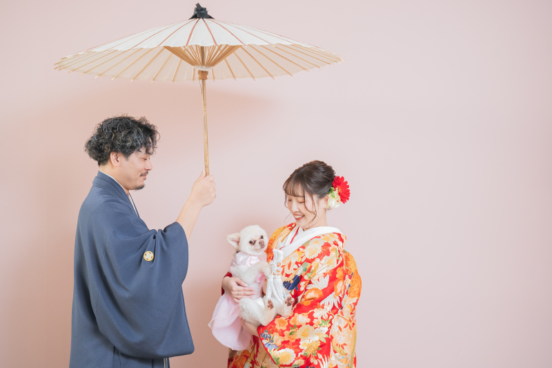 番傘を使って&hellip;
