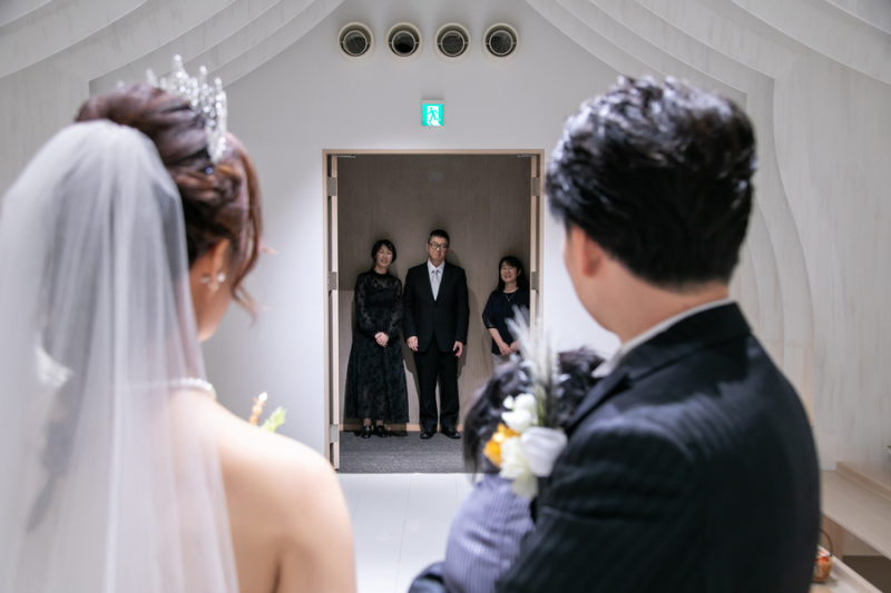 育ててくれたご家族様との時間