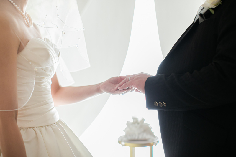 おふたりでのチャペルフォト４