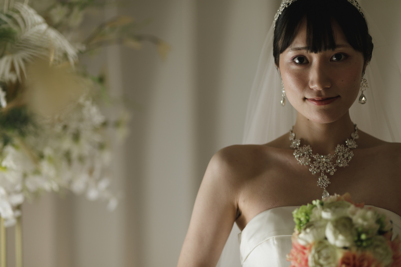 家族と一緒にウエディングフォト２