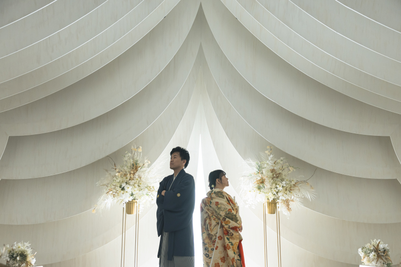 新郎新婦様一緒に