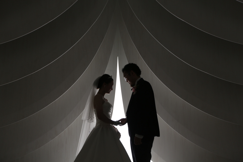 チャペルでスタイリッシュに