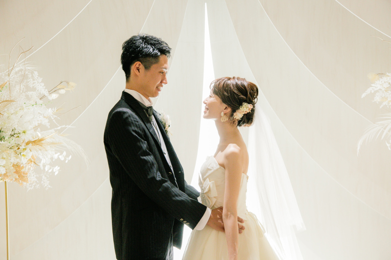 チャペルでの挙式フォト2