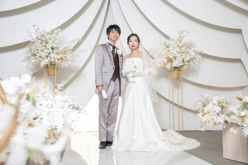 ウエディングチャペルでフォト１