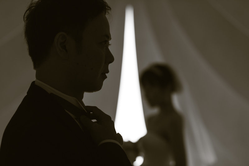 家族と一緒にウエディングフォト８