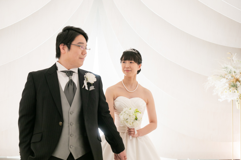 おふたりでのチャペルフォト７