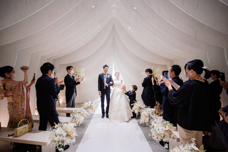 チャペルで挙式フォト6