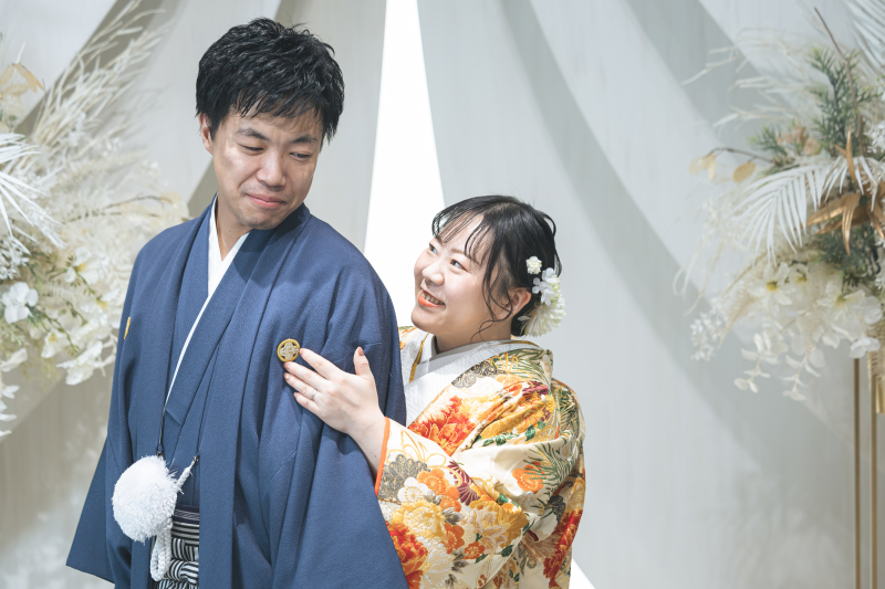 お二人だけの空間でお二人らしく…