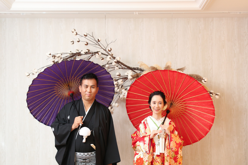 和装でスタジオフォト2