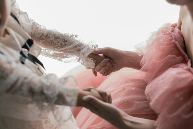 洋装スタジオ・館内ロケ＿カラードレス