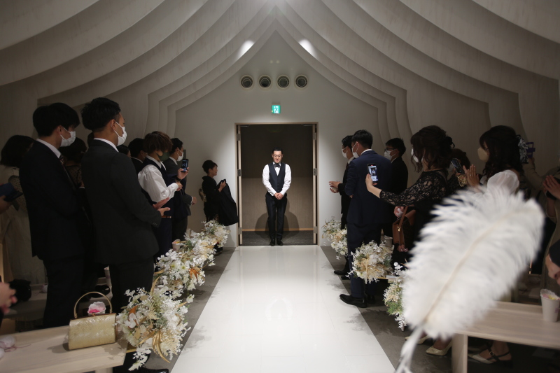 チャペルでスタイリッシュに１