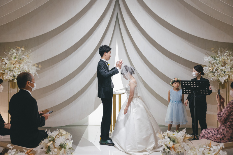 お子様とのチャペルウエディングレポート３