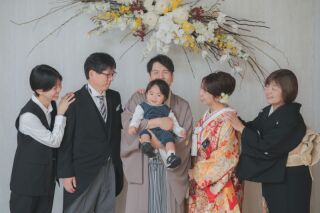 和装/洋装各1点｜ご家族との撮影