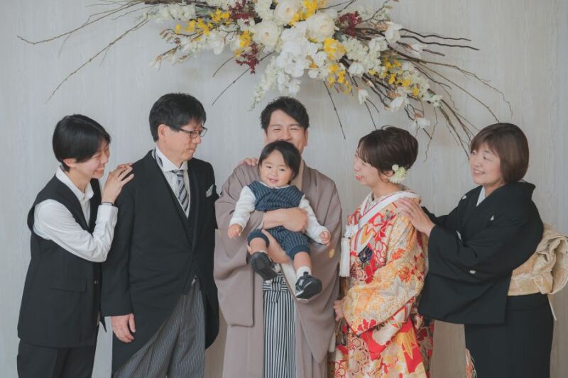 和装/洋装各1点｜ご家族との撮影